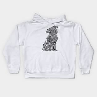 Polynesian Pug Kids Hoodie